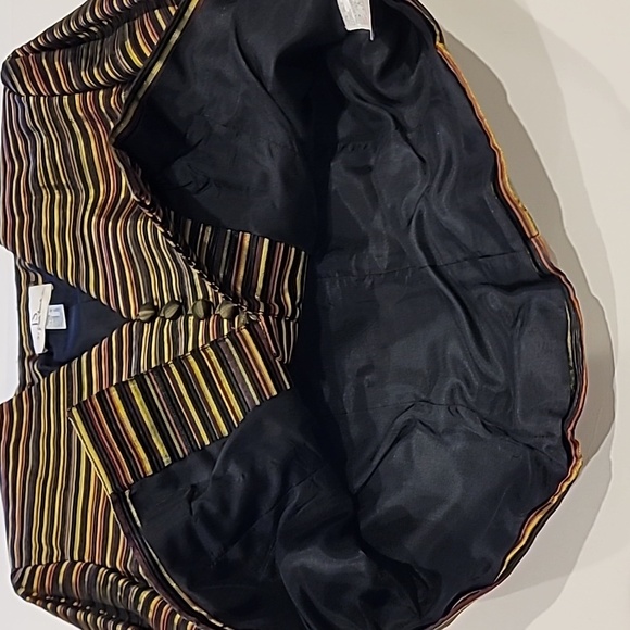 Striped Metallic Blazer - Picture 7 of 15